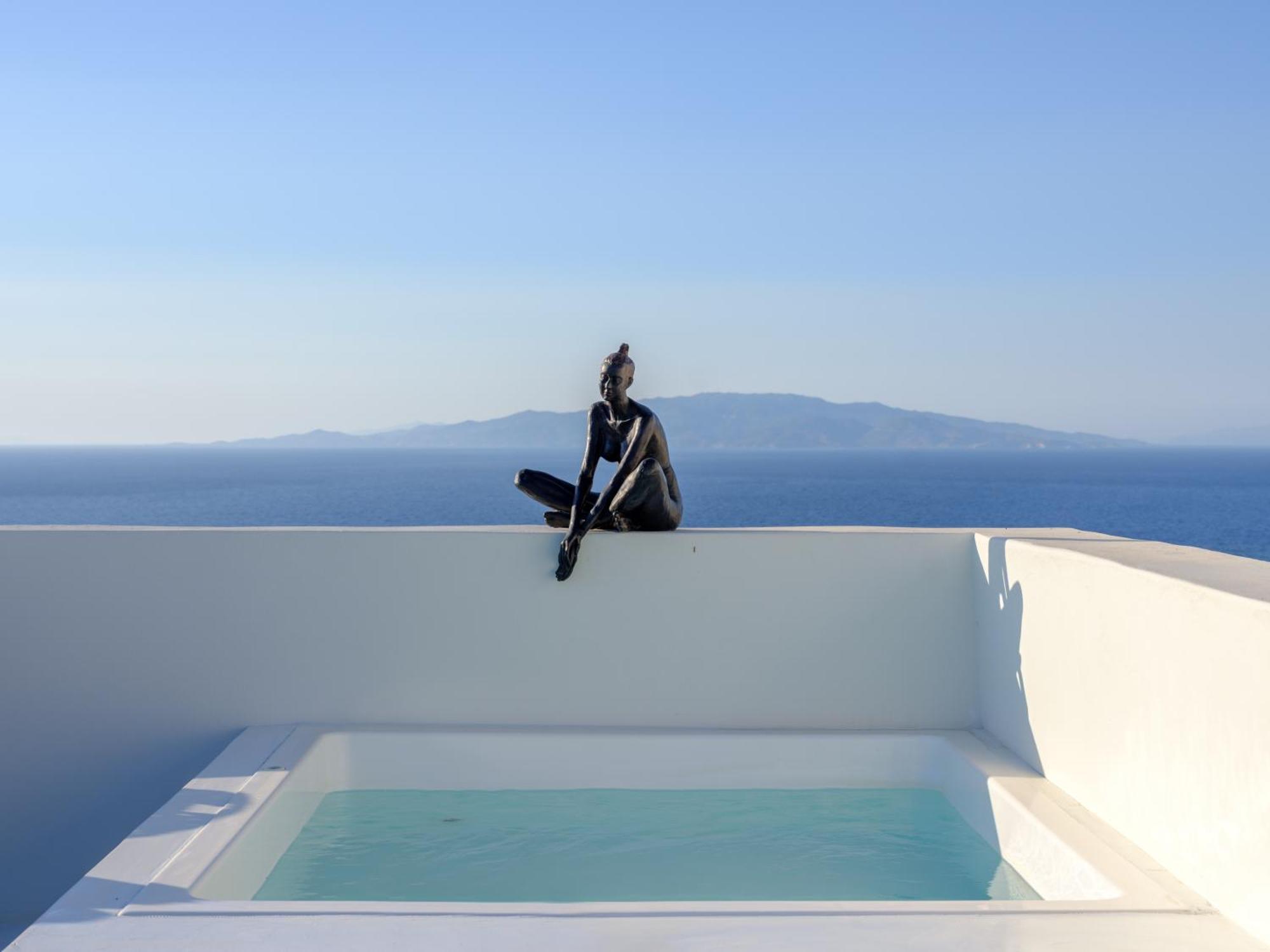 Oia Treasures Art Suites Buitenkant foto