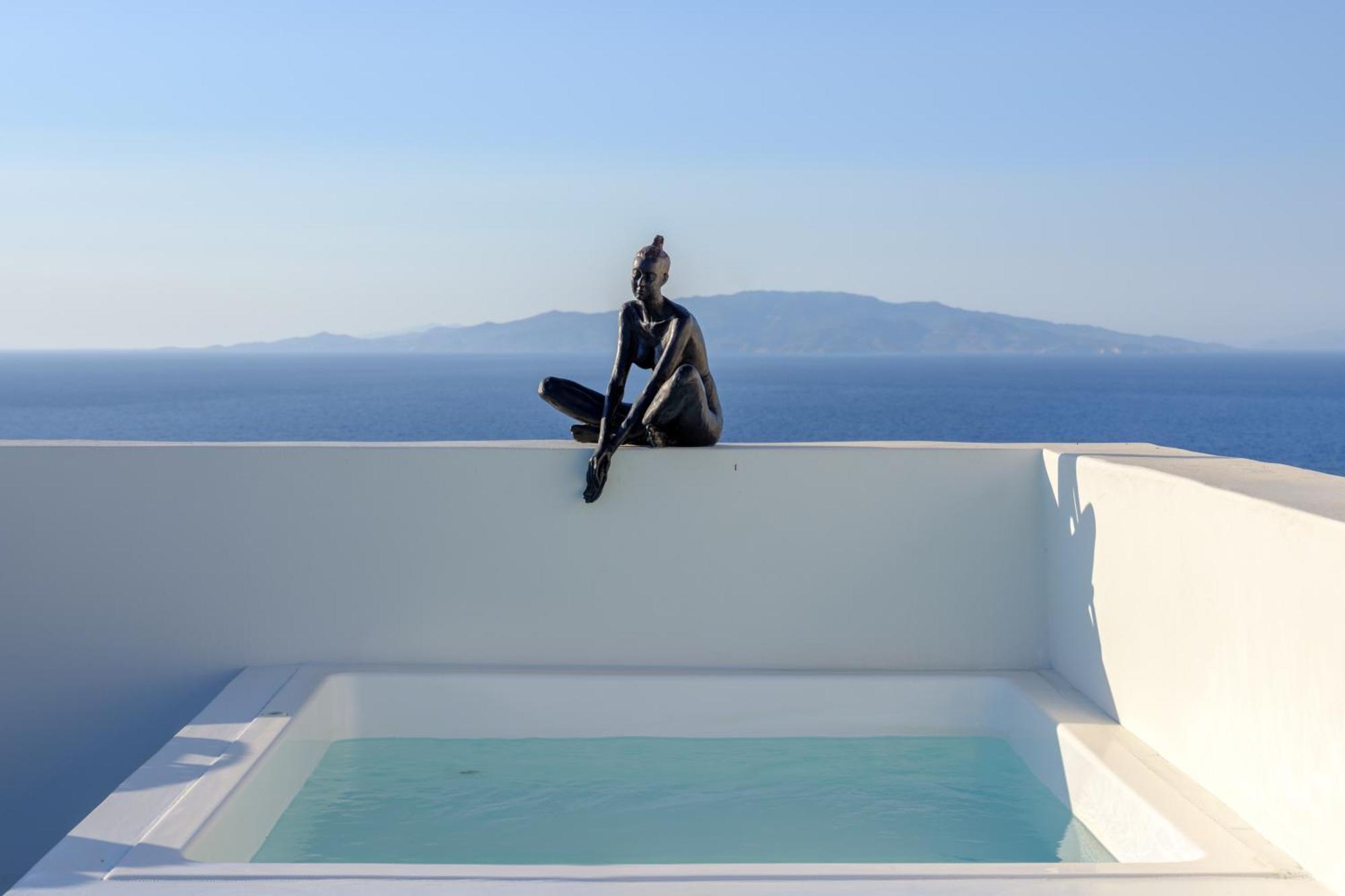 Oia Treasures Art Suites Buitenkant foto