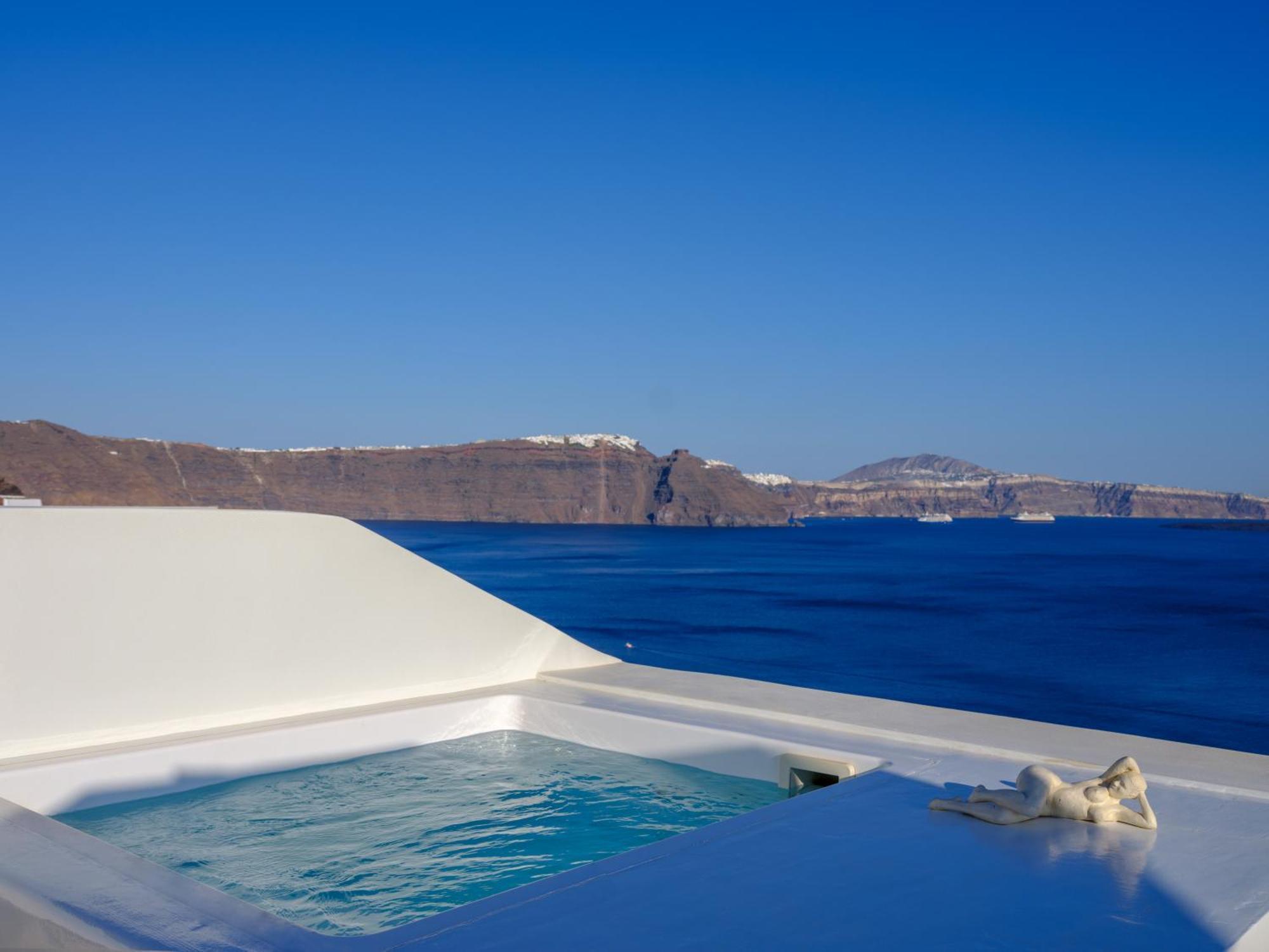 Oia Treasures Art Suites Buitenkant foto